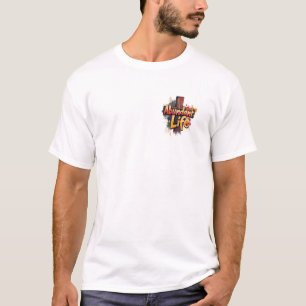 Camiseta Abundant Life: Edición cruzada manipulada