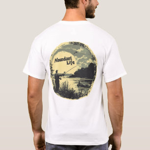 Camiseta Abundant Life Fishing Tee (Atrás)
