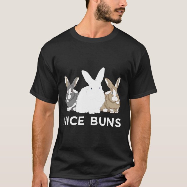 Camiseta Abundantes bonitos conejo de conejo floffle (Anverso)
