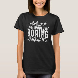 Camiseta Aburrido