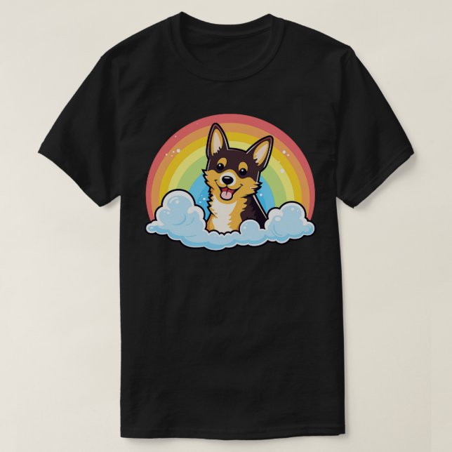 Camiseta Aburrido arcoiris kawaii de Australia (Diseño del anverso)