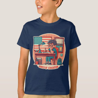 Camiseta Aburrido de la educación