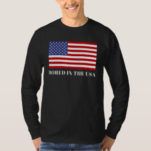 Camiseta Aburrido En Ee. UU.