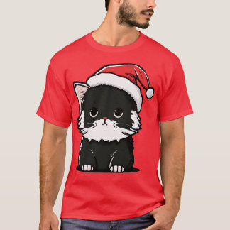 Camiseta Aburrido gato Navidad regalo gracioso Navidades ga