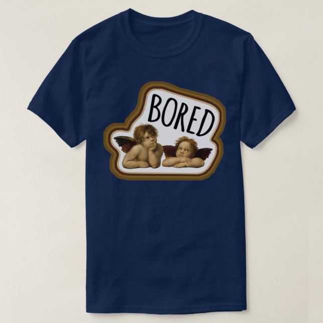 Camiseta aburrido mata la felicidad (Diseño del anverso)