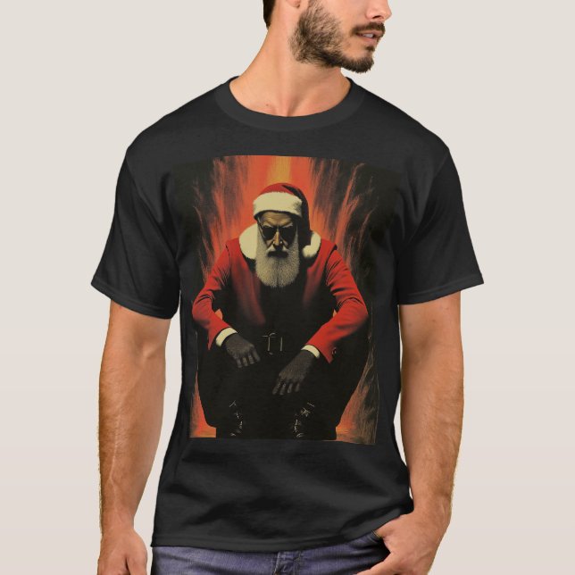 Camiseta Aburriendo a Santa Claus del Infierno (Anverso)