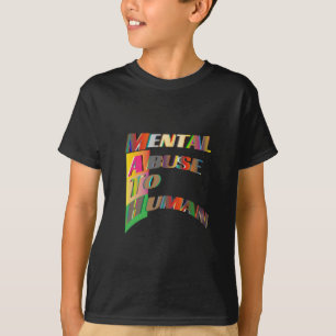 Camiseta Abuso Mental En Matemáticas Para Los Humanos