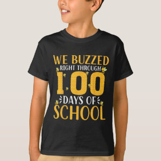Camiseta Abuzzimos Justo A Través De 100 Días De La Abeja E