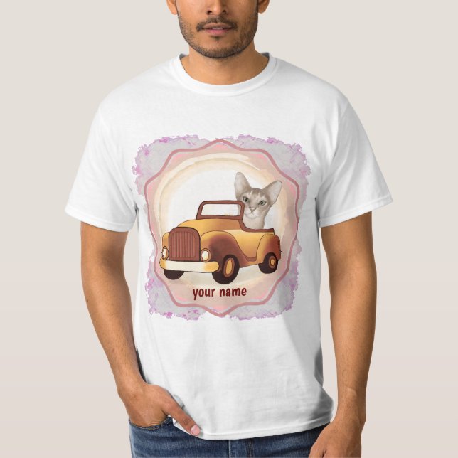 Camiseta abysiniana para conducir automóviles (Anverso)