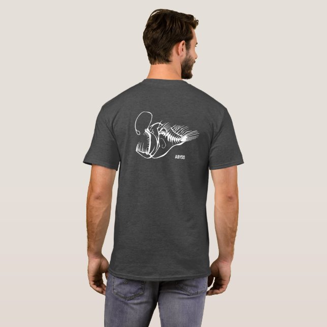 Camiseta ABYSS Anglerfish T-Shirt (Reverso completo)