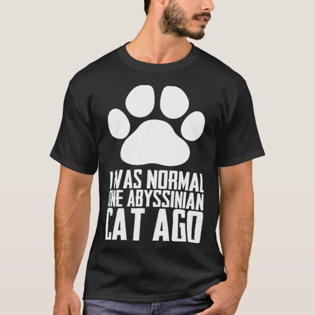 Camiseta Abyssinian  Abyssinian cat  Abyssinian mom (Anverso)