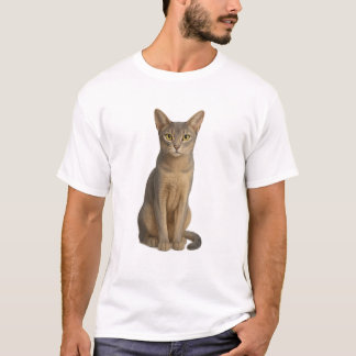 Camiseta Abyssinian Blue Cat T-Shirt