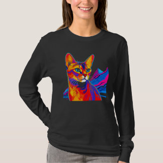 Camiseta Abyssinian Cat Mountain