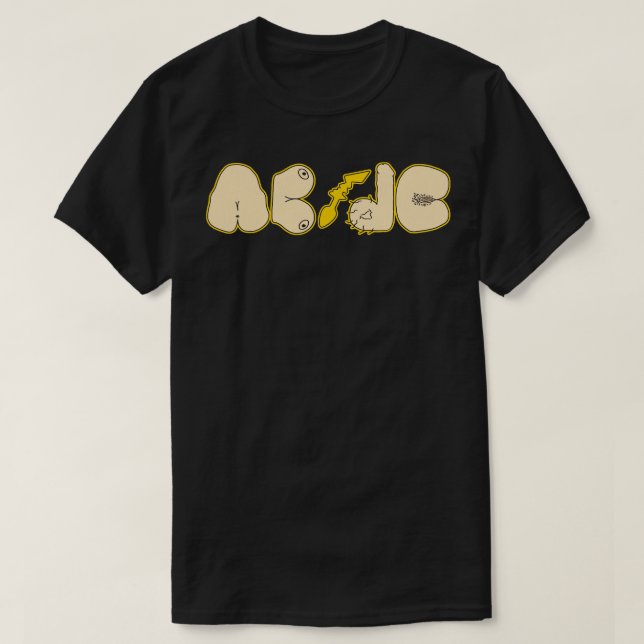 Camiseta AC Dirty DC (Diseño del anverso)