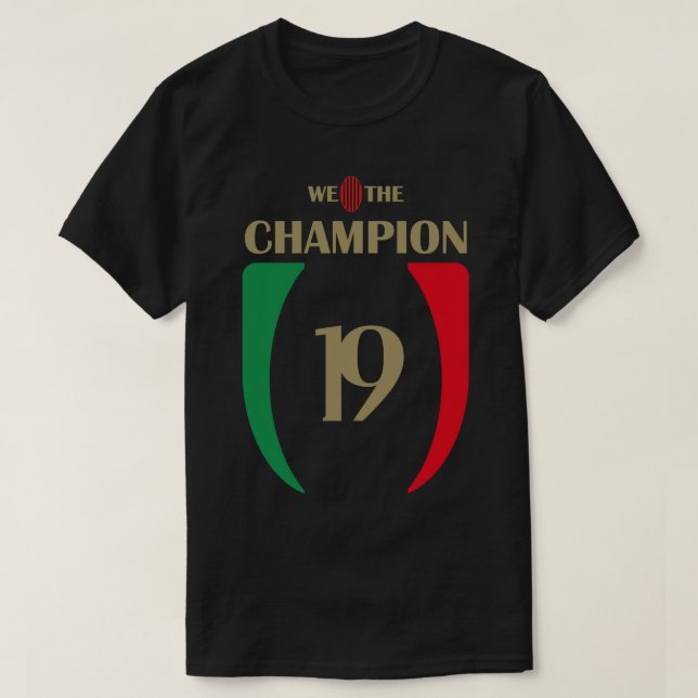 Camiseta AC MILÁN NOSOTROS EL CHAMP19NS - Milán Nosotros el (Diseño del anverso)