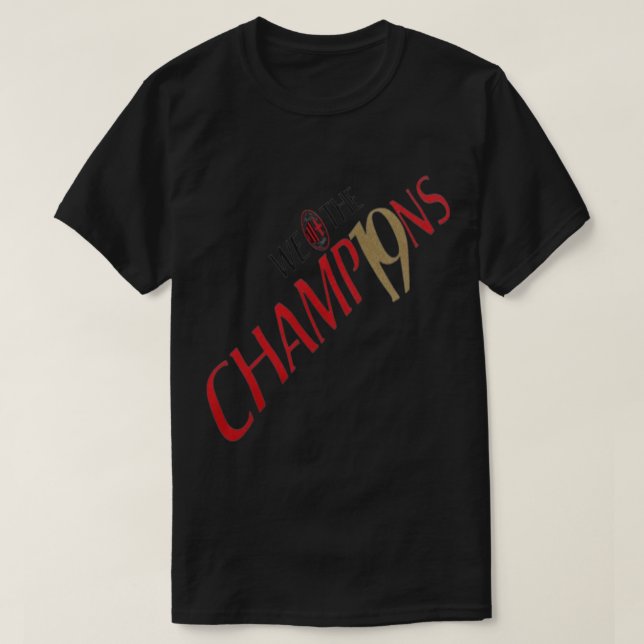 Camiseta Ac Milan somos los campeones 19 2022 (Diseño del anverso)