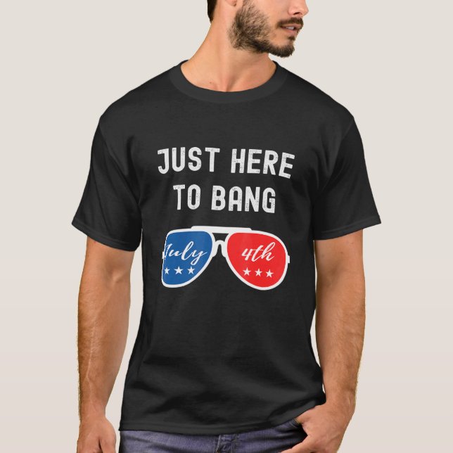 Camiseta Acá A Bang - 4 De Julio Día De La Independencia P (Anverso)