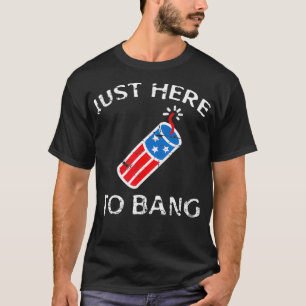 Camiseta Acá a Bang 4 de Julio Divertido