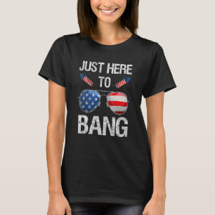 Camiseta Acá A Bang American Sungafas Fuego Cuarto