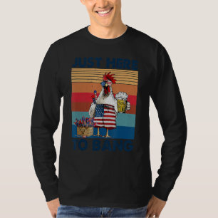 Camiseta Acá A Bang Eeuu Flag Chicken Beer 4 De Ju