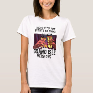 Camiseta Acá A Las Noches Del Camp Grand Isle Camping Ver
