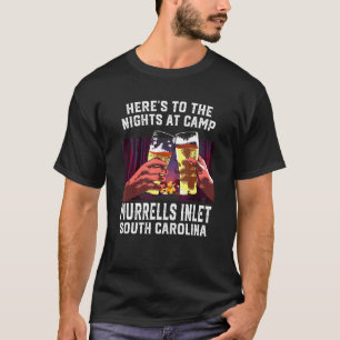 Camiseta Acá A Las Noches En El Campamento De Entradas De C