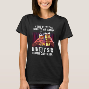 Camiseta Acá A Las Noches En El Campamento Noventa Y Seis C