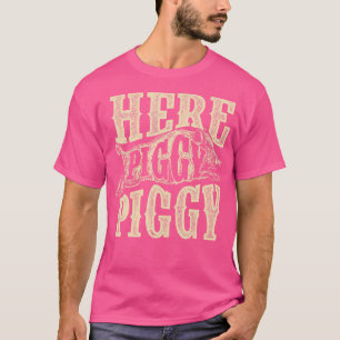 Camiseta Acá Cacería De Cacería De Caza De Hog Salvaje