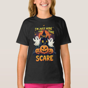 Camiseta Acá estoy la espantosa vibración de horror de Hall