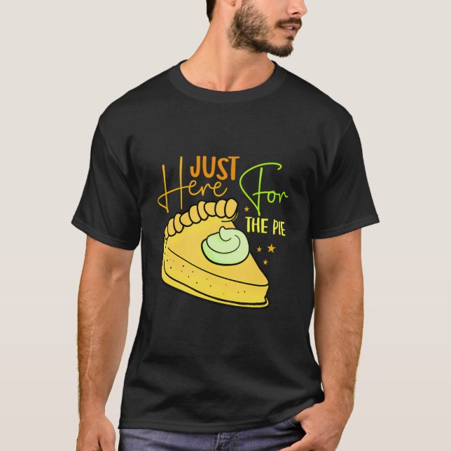 Camiseta Acá Para El Divertido Día De Acción De Gracias De  (Anverso)