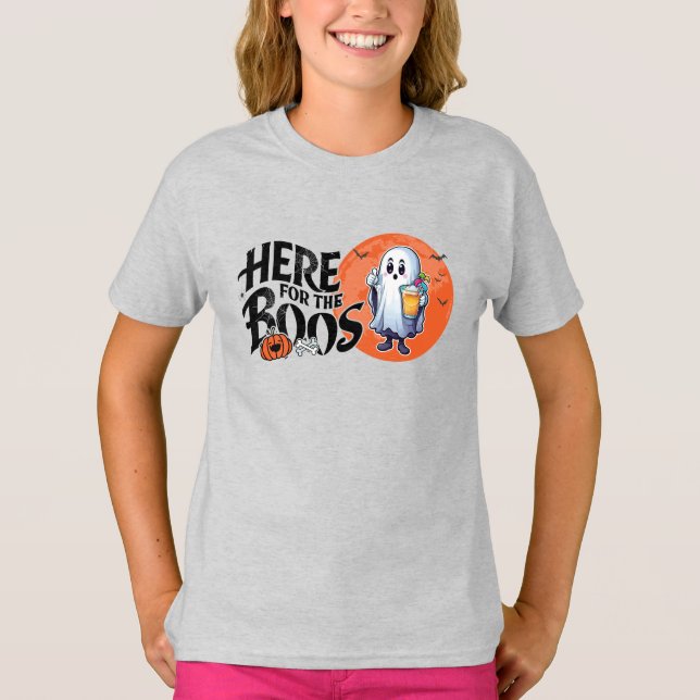 Camiseta Acá para los abucheos | Beba y enciende tu charla (Anverso)