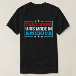 Camiseta Acá para los divertidos fuegos artificiales del 4