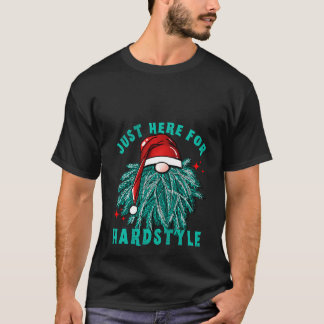 Camiseta ACÁ PARA LOS Navidades DE HARDSTYLE Santa Claus Te