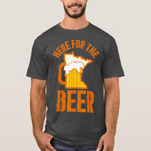 Camiseta Acá por la cerveza en los camisas de Minnesota