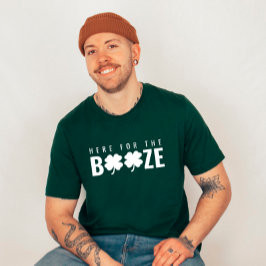 Camiseta Acá por The Booze St. Patrick's Day Unisex