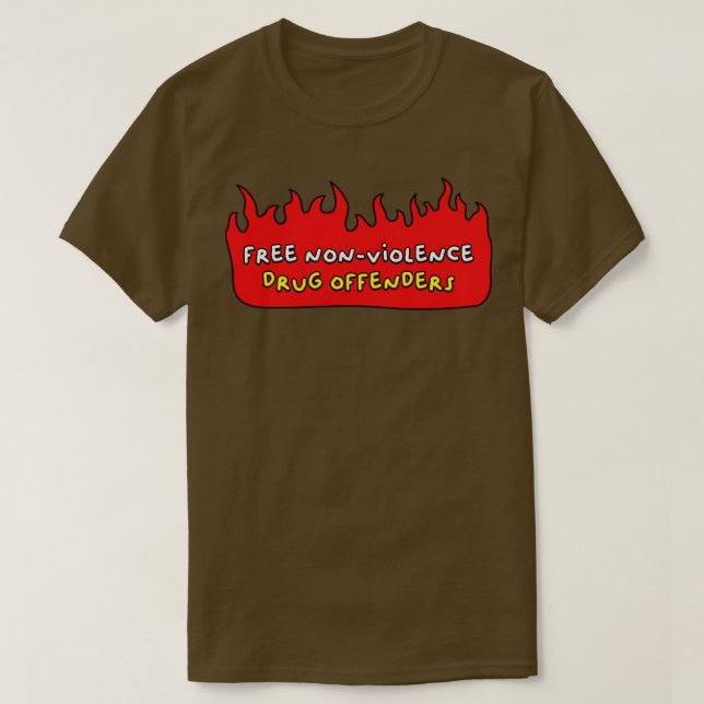 Camiseta ACAB, un defensor de la libertad de los delincuent (Diseño del anverso)