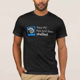 Camiseta Acaba de descascarse su PC