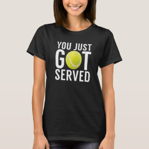 Camiseta Acaba de recibir el Tenis