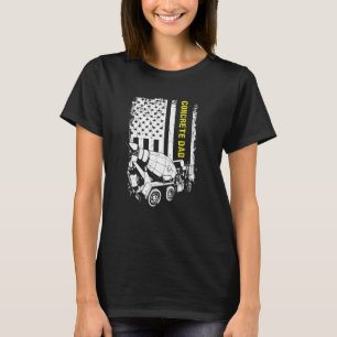 Camiseta Acabador de hormigón para hombre para trabajador d