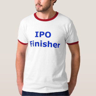 Camiseta acabadora del ipo