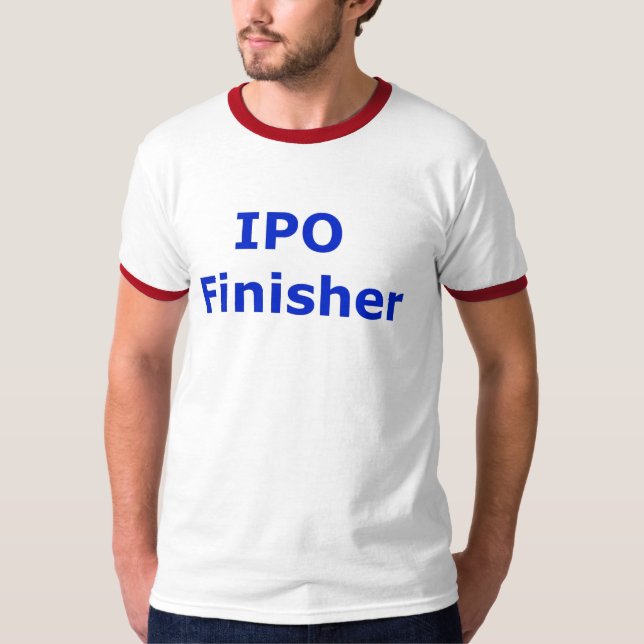 Camiseta acabadora del ipo (Anverso)
