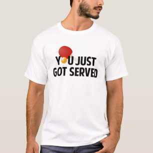 Camiseta Acabamos de ser servidos