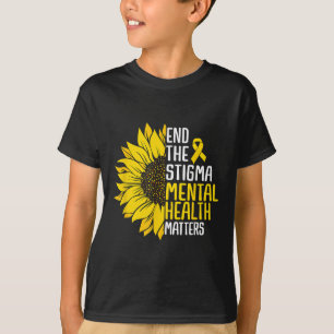 Camiseta Acabar Con El Estigma De La Salud Mental S Concien
