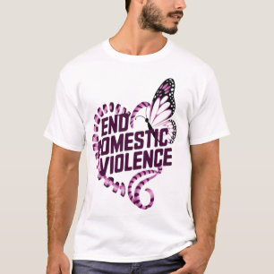 Camiseta Acabar con la violencia doméstica