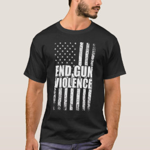 Camiseta Acabar con la violencia en las armas