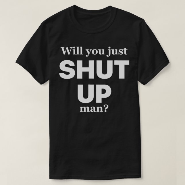 Camiseta ¿Acabas de callar a Joe Biden? (Diseño del anverso)