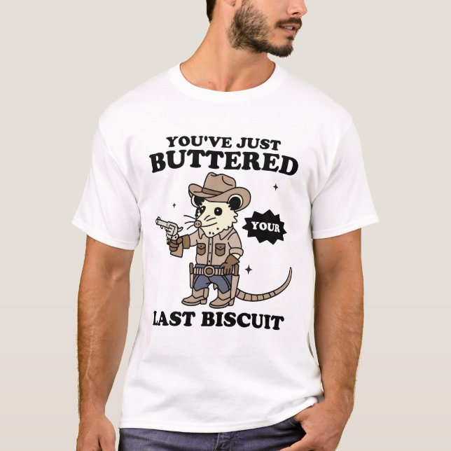 Camiseta Acabas de masturbarte tu último bizcocho (Anverso)