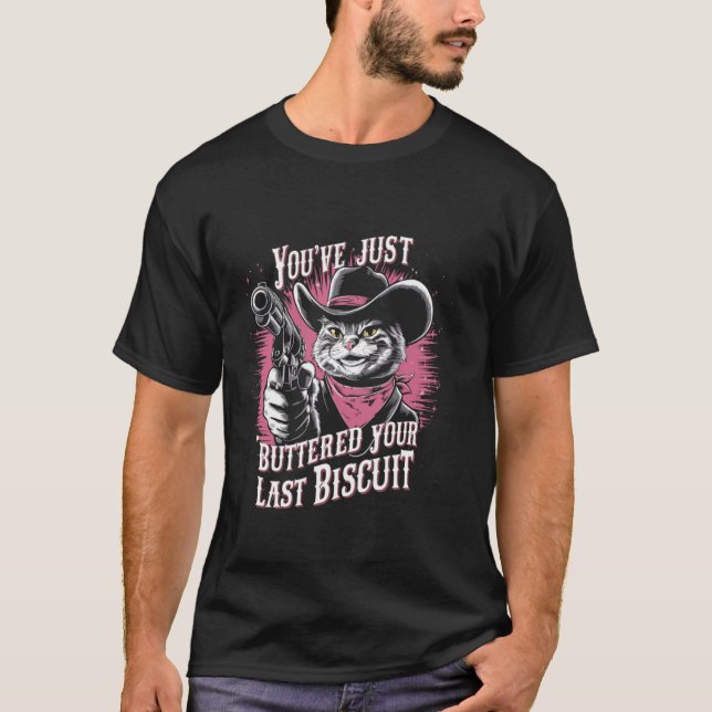 Camiseta Acabas de masturbarte tu último gato occidental de (Anverso)