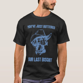 Camiseta Acabas de untar tu último bizcocho divertido vaque