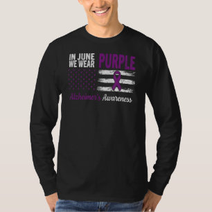 Camiseta Acabemos con el apoyo de Alzheimer usamos alzhéime